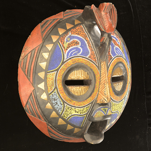 African luba mask Right Angle - Click for a more detailed view of this African mask. African luba mask